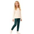 thumbnail image 2 of Kureaily Winter Girls Lined Leggings Thickened Thermal Tights For Toddler To Big Kids Soft Stretchy Base Layer Pants 16-17 Years, 2 of 6