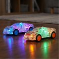 thumbnail image 2 of Autos de juguete LIDI, paquete de 2, con luces LED y retroceso, 2 of 7