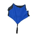thumbnail image 2 of The Inversa Large 48" Inversa Self Standing Windproof Inverted Reversible Umbrella, Double Layer Canopy Lightweight Travel Umbrella For Women and Men, Portable Umbrella Reverse Close - Royal Blue, 2 of 10