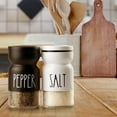 thumbnail image 4 of Farmhouse Salt and Pepper Shakers Set with Adjustable , Decor, Cute Shaker Set, 4 of 7