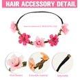 thumbnail image 4 of relayinert 5pieces Light Weight Wreath Hair With Fine Stitching For Cosplay And Theme Party Non-irritating 1Set, 4 of 6