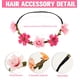 thumbnail image 2 of Guardurnaity 5 diademas de flores delicadas y realistas para bodas y damas de honor. Accesorio para el cabello, 2 of 6