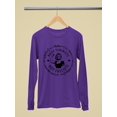 thumbnail image 3 of Raise Feminists Not Fascists Long Sleeve Women's, 3 of 4