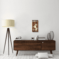 thumbnail image 2 of Global Gallery's 'White Chihuahua on Red' By Ryan Fowler Stretched Canvas Wall Art, 2 of 4