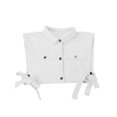 thumbnail image 4 of SAYOO Women Lapel Vest with Side Adjustable Strap, Navel Short Casual Style Pocket Decoration Clothing, 4 of 9