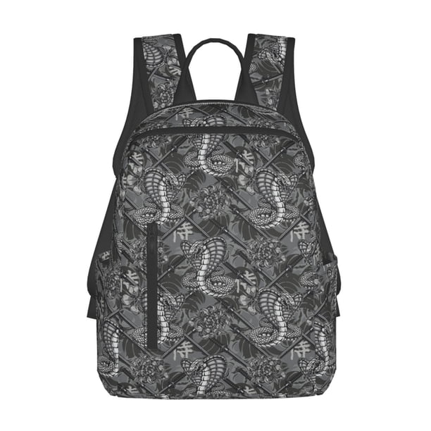 Disketp Snake Mochila Ligera e Impermeable, Mochila de Día Resistente para Viajes, Senderismo y Uso Diario para Hombre y Mujer
