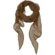 thumbnail image 1 of INSPIRAR CHIC Mujeres Bufandas Grandes Sencillas, Bufanda de Cuello de Rombo Sólido Arrugada, Chal de Gasa de Playa para Hombres y Mujeres 175x50cm/68.9x19.7 pulgadas (LxW) Caramelo, 1 of 6