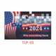 thumbnail image 1 of Bandera de la campaña presidencial Trump 2024 - Bandera de tela de poliéster 90*150 - Apoye la reelección de Trump 5#, 1 of 1