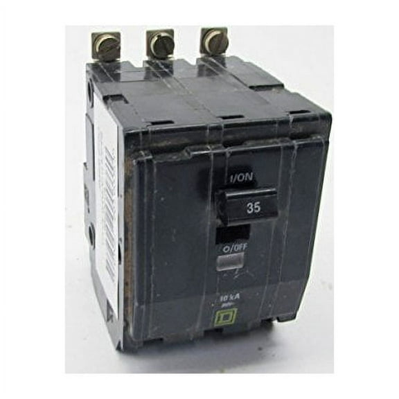 SCHNEIDER ELECTRIC Miniature 240-Volt 35-Amp QOB335 Molded Case Circuit Breaker 600V 25A