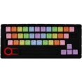 thumbnail image 1 of LAICAIW Key Cap Double Shot Injection Backlit 37key Keycaps for \u201c+\u201d Shape Switches Mechanical Keyboards with Key Puller Rainbow Gradient Color, 1 of 7