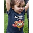 thumbnail image 4 of Tstars Turkey Shirt Toddler Infant Gobble Gobble Thanksgiving Shirts for Boys Girls 18M Navy, 4 of 7
