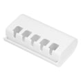thumbnail image 4 of Organizador de cepillos de dientes desmontable Jadeshay Soporte montado en la pared ABS, 4 of 8