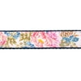 thumbnail image 6 of Country Brook Design - Watercolor Peonies Ribbon on Navy Blue Nylon Webbing (1 Inch, 5 Yards), 6 of 6