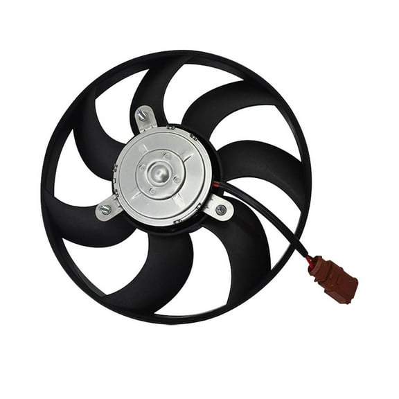 1K0959455ET Radiator Cooling Fan Assembly Right Replacement for 2006-2016 Jetta/TT/Beetle/CC/A3/Passat 200W