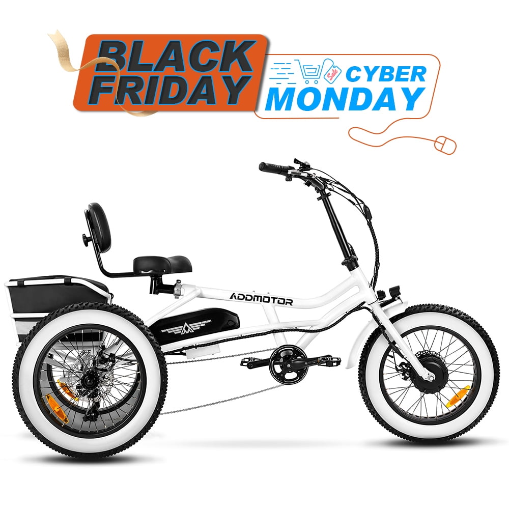 Addmotor Electric Trike for Adults, 750W 48V 20AH Electric Tricycle
