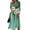 Light Green, variant on Summer Dresses for Women 2026 Slim Fit Wrap Crossover V Neck a Line Dress Vintage Elegant Spring Work Dresses Pink 3XL