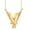 1-Gold, variant on Unique Handcrafted Floral Necklace With Small Glass Vase Charm Adjustable Chain Fashion Jewelry For Women