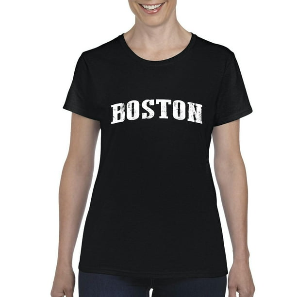 IWPF - Womens Boston Short Sleeve T-Shirt - Walmart.com - Walmart.com
