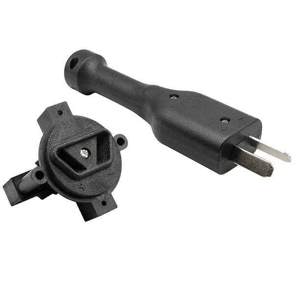 Crow Foot 2 Prong Powerwise Connector DC Plug+Receptacle for EWAY Club