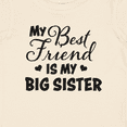 thumbnail image 4 of Inktastic My Best Friend is My Big Sister with Hearts Boys or Girls Baby T-Shirt, 4 of 5