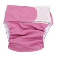 thumbnail image 1 of Reusable adult washable diaper adjustable large size Pink306, 1 of 1