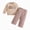 A130-Brown, variant on NIEWTR 12-18 Months Toddler Girls Girls Clothes Fall Winter Outfit Sets, Baby Girls Girl Long Sleeve Crewneck Prints Elastic Waist 6M 1T 2T 3T 4T 5T 2 Piece Tops And Pants A130-Yellow