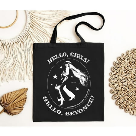 vintage Beyonc® Cowboy Carter Tote Bag  Beyonc® fan merch  custom Beyonc® merchandise-TH8107