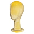 thumbnail image 3 of EHJRE Female Head Mannquin Hat Display Mannequin Head Professional Display Styling Velvet Head Dress Form for Halloween Hat Headset yellow, 3 of 8