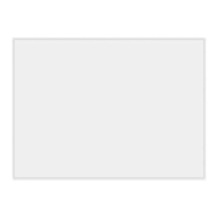 UPC: 0848614053896 | LUX A7 Flat Card (5 1/8 x 7) 50/Pack White – 100% Recycled (4040-WPC-50)