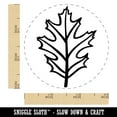 thumbnail image 2 of Red Oak Leaf Self-Inking Rubber Stamp Ink Stamper - Brown Ink - Small 3/4 Inch, 2 of 7