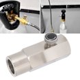thumbnail image 1 of Adapter CO2 Cylinder Refill Adapter Connector CGA320 Soda Filling Valve Accessory Silver, 1 of 7
