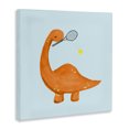 thumbnail image 2 of Stupell Industries Contemporary Baby Dino Playing Tennis Canvas Art, 30 x 30, by Lucille Price, 2 of 8