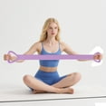 thumbnail image 2 of Figure 8 Resistance Band 20lbs Elastic Exercise Band for Arm Shoulder Back Leg Stretching Upper Body Workout Portable Stretch Rope for Yoga Pilates Physical Therapy Home Gym Office Fitness Equipment, 2 of 4