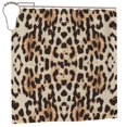 thumbnail image 2 of XMXT Waterproof Shower Curtain Liner with Iron Hooks, Stylish Leopard Pattern Shower Curtains for Bathroom Decor Accessories, 72 x 72 inches, 2 of 8