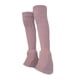 thumbnail image 1 of 2x Calentadores de piernas para patinaje artístico, protectores cálidos, ligeros y modernos, decoración para piernas Peluche rosa, 1 of 7