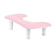 thumbnail image 1 of Manicure Arm Rest for Nails Tech: Adjustable Nail Armrest,Pink, 1 of 5