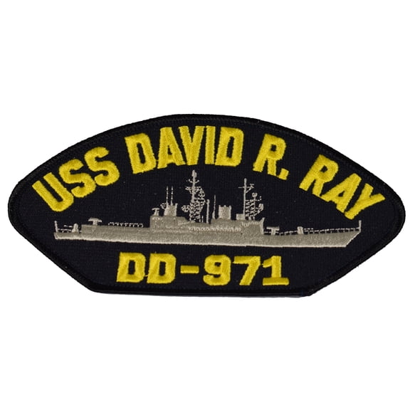 USS DAVID R. RAY DD-971 SHIP PATCH - GREAT COLOR - Veteran Owned Business