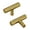 Gold, variant on Matte Black Cabinet Hardware Stainless Steel Drawer Knobs 30 Pack - Kitchen Cabinet Door Knobs