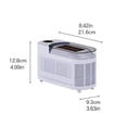 thumbnail image 3 of SHANGYU Ice Maker Countertop, Personal Countertop Ice Maker, Self-Cleaning Ice Cube Makers with Basket and Tweezer, Portable Ice Maker Machine With Dual Ice Modes, for Home, Kitchen, Camping, RV, 3 of 8