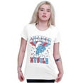 thumbnail image 4 of Hefty Smurf American Muscle USA Women's T Shirt Ladies Tee Brisco Brands L, 4 of 5