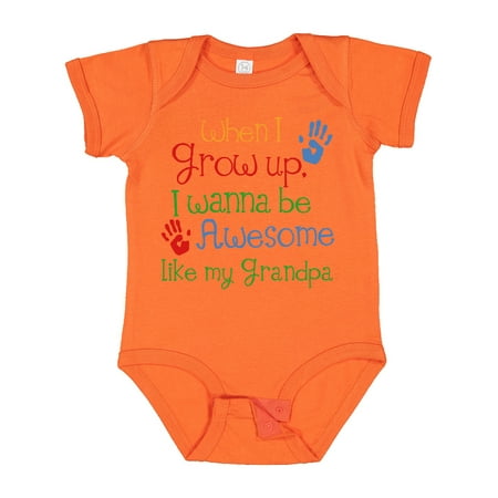

Inktastic Awesome Like My Grandpa Gift Baby Boy or Baby Girl Bodysuit