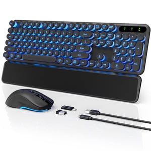 Wagpak Wireless Keyboard and Mouse Backlit