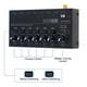 thumbnail image 5 of Mini o Mixer Stereo Line Mixer for Sub-Mixing Ultra Low-Noise 6-Channel for Guitars Bass Keyboards or Stage Mixer Extension, 5 of 5