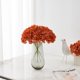 thumbnail image 4 of Cabezas de hortensia artificiales KISLOHUM naranja oxidado x10, 4 of 7
