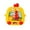 Jaune, variante sur Hearth & Gear Jouet Éducatif Poulet Jeu de Coordination Oeil-Main Petite Machine Jouet pour Enfants Préscolaire Piano Musical Tapis Carillon pour Bébé Marionnettes à Doigt Jeux 4 Ans Boutons Interactifs pour Chiens