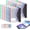 12* Landscape, variant on 11 Hole Expanding File Pockets, Horizontal & Vertical Plastic Envelopes for 2/3/4 Ring Binder, Thick Reusable Binder Folders with Snap Closure & Labels, Holds 200 Sheets (12* Landscape)
