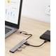 thumbnail image 4 of Hub USB 3.0 8 en 2 USB3.0+SD+TF+audio+USB-C para dispositivos tipo C, 4 of 8