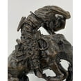 thumbnail image 6 of "Rattlesnake" American Handmade Remington Solid Bronze Sculpture Medium Size 11.5"H x 9"L x 5"W, 6 of 6