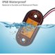 thumbnail image 3 of 4x4LEDs Side Lights Front Rear Clearance Lights Waterproof LED Marker Lights 12V 24V Universal for Trailer Van Caravan Truck Lorry Bus-Amber, 3 of 5