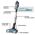 thumbnail image 2 of Aspiradora de varilla inalámbrica BLACK+DECKER POWERSERIES Extreme MAX, para el hogar y el pelo de mascotas (BHFEB520D1), 2 of 5